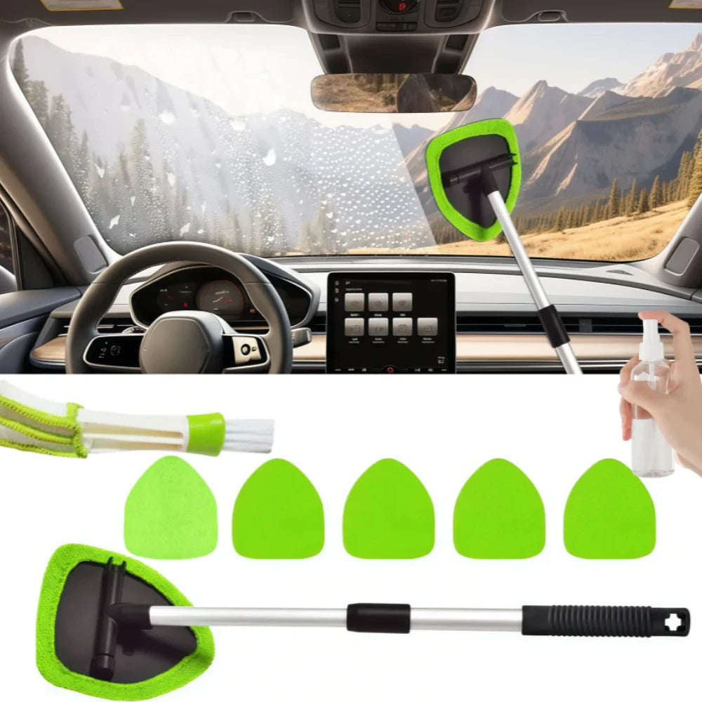 Extendable Windshield Cleaning Kit